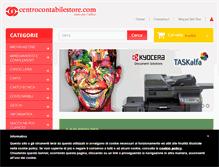 Tablet Screenshot of centrocontabilestore.com